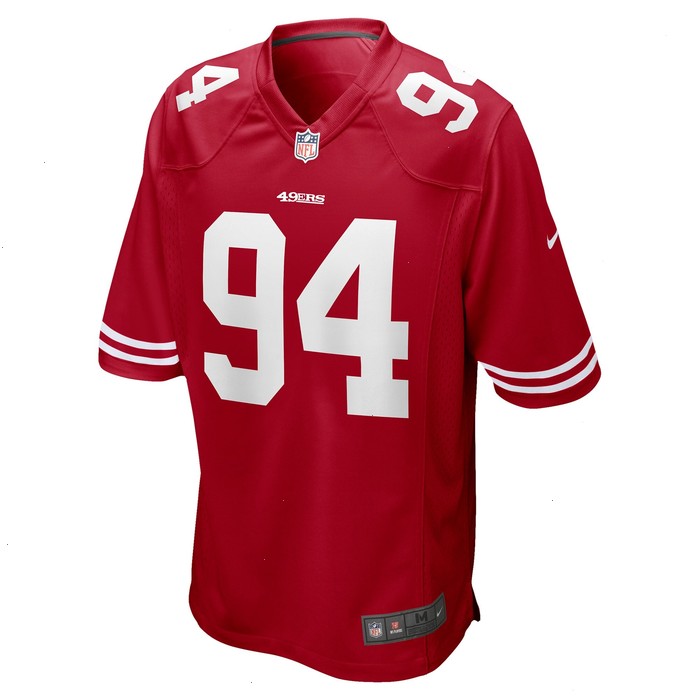 Jordan Willis San Francisco 49ers Nike Game Player Jersey - Scarlet