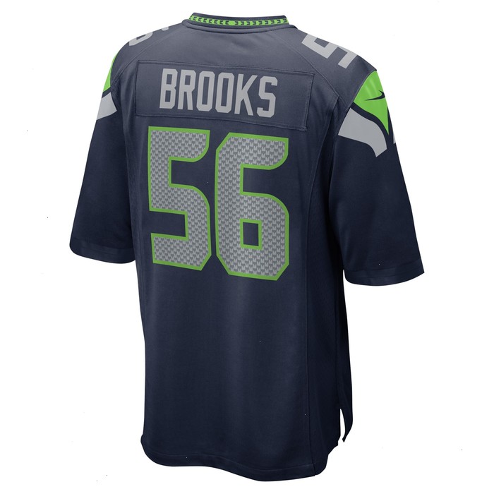 Jordyn Brooks Seattle Seahawks Nike Player Game Jersey - College Navy