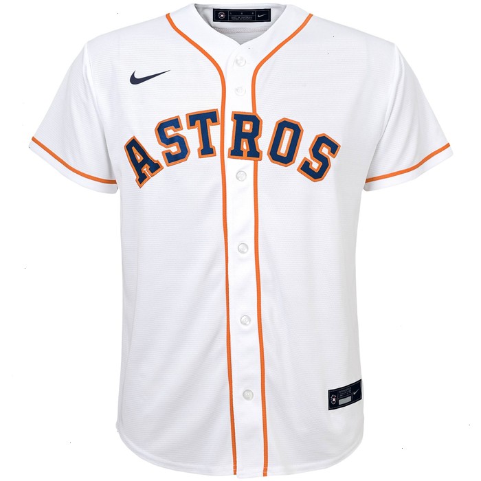 Jose Altuve Houston Astros Nike Youth Alternate Replica Player Jersey - White