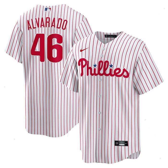 Jose Alvarado Philadelphia Phillies Nike Home Replica Player Jersey - White