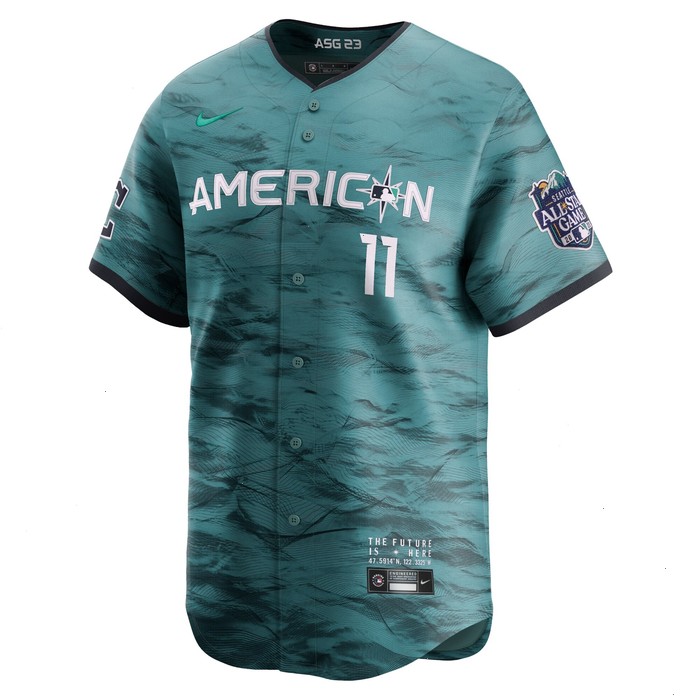 Jose Ramirez American League Nike 2023 MLB All-Star Game Limited Player Jersey - Teal