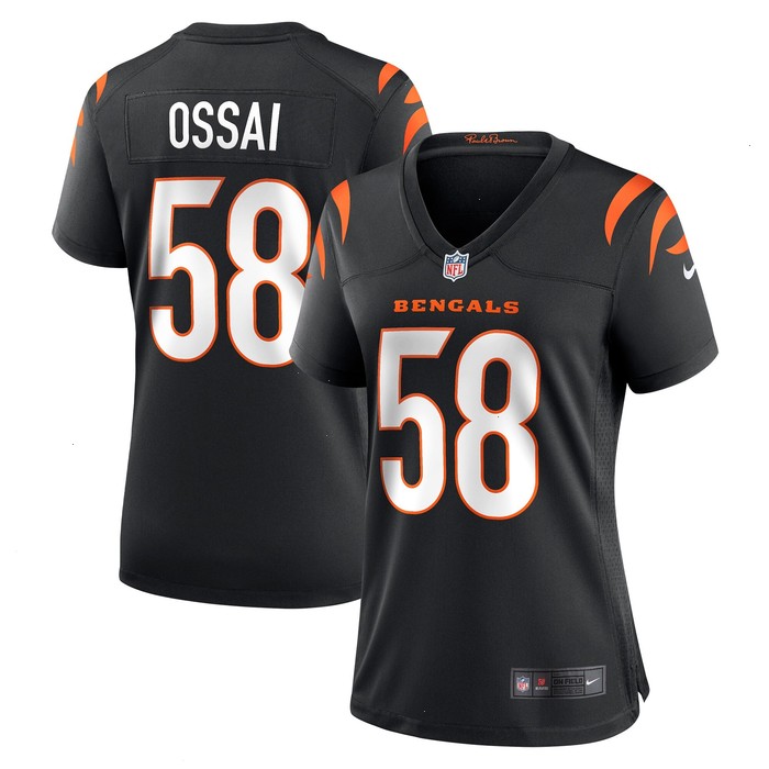 Joseph Ossai Cincinnati Bengals Nike Women's Game Jersey - Black