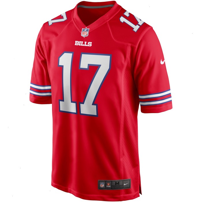 Josh Allen Buffalo Bills Nike Alternate Game Player Jersey - Red