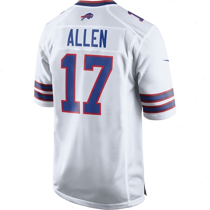 Josh Allen Buffalo Bills Nike Game Player Jersey - White