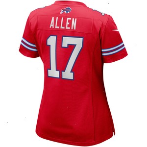 Josh Allen Buffalo Bills Nike Women's Alternate Game Player Jersey - Red