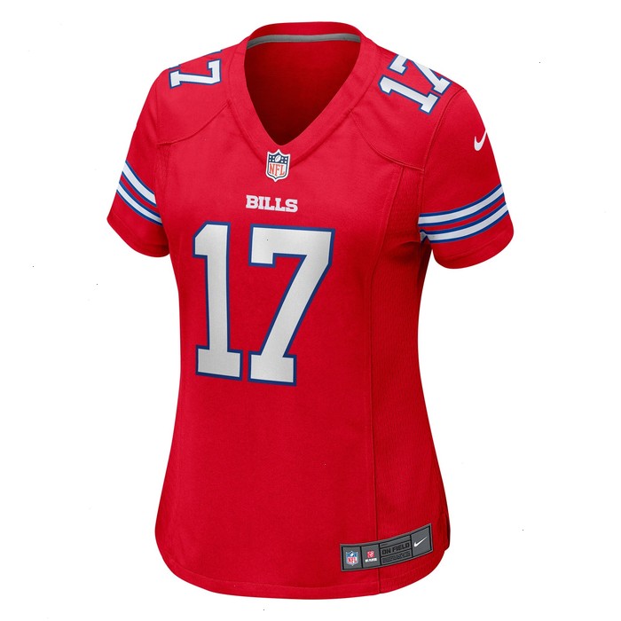 Josh Allen Buffalo Bills Nike Women's Player Jersey - Red