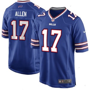 Josh Allen Buffalo Bills Nike Youth Game Jersey - Red