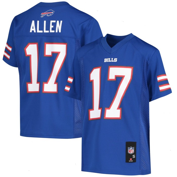 Josh Allen Buffalo Bills Youth Replica Player Jersey - Royal