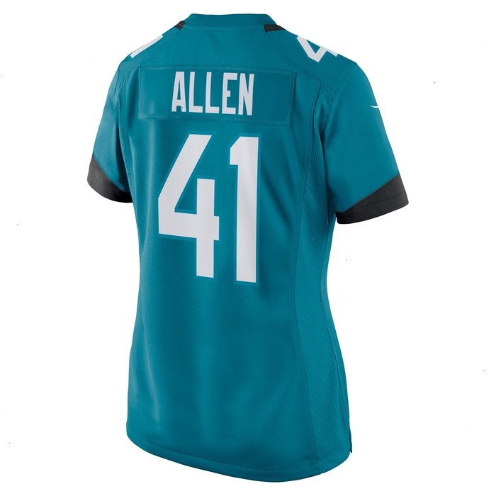 Josh Allen Jacksonville Jaguars Nike Women's Game Jersey - Teal