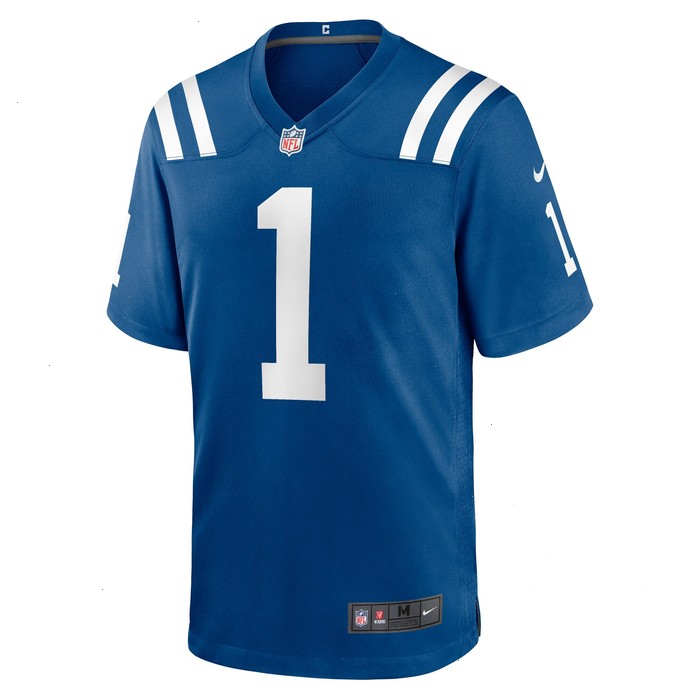 Josh Downs Indianapolis Colts Nike Team Game Jersey - Royal