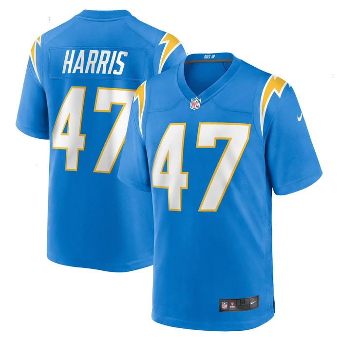 Josh Harris Los Angeles Chargers Nike Game Jersey - Powder Blue