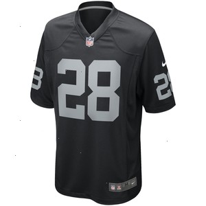 Josh Jacobs Las Vegas Raiders Nike Game Player Jersey - Black