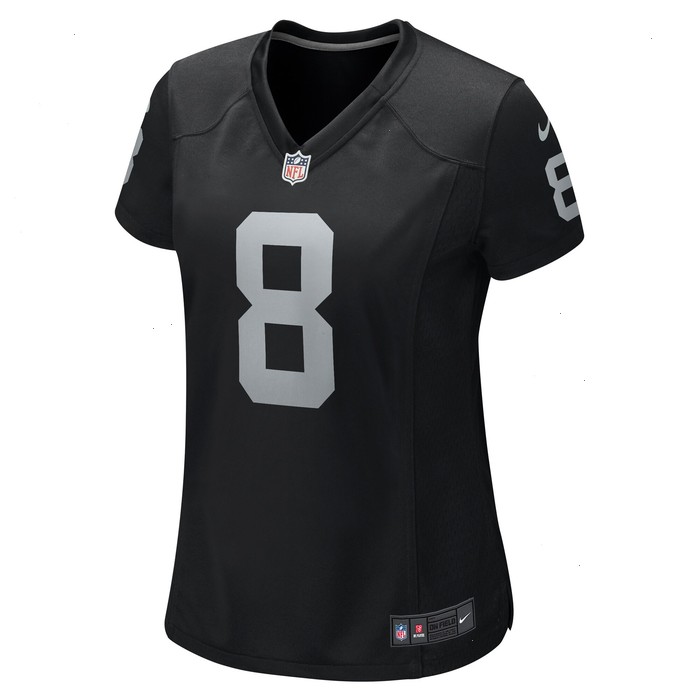 Josh Jacobs Las Vegas Raiders Nike Women's Game Player Jersey - Black