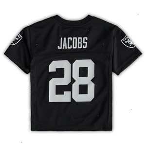 Josh Jacobs Las Vegas Raiders Preschool Replica Player Jersey - Black