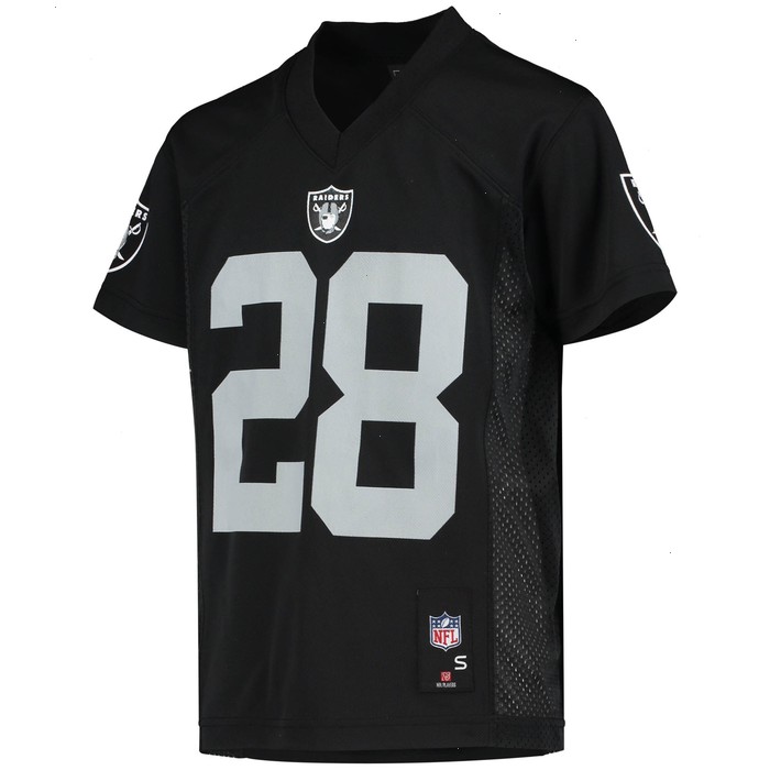 Josh Jacobs Las Vegas Raiders Youth Replica Player Jersey - Black