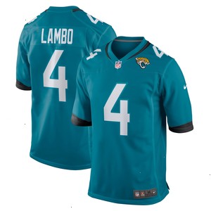 Josh Lambo Jacksonville Jaguars Nike Game Jersey - Teal