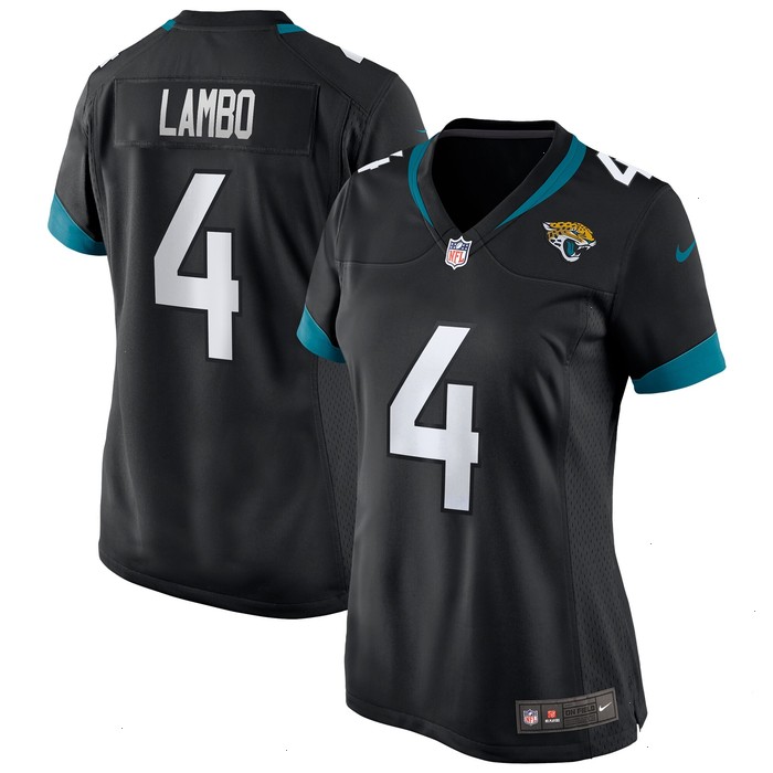 Josh Lambo Jacksonville Jaguars Nike Women's Game Jersey - Black