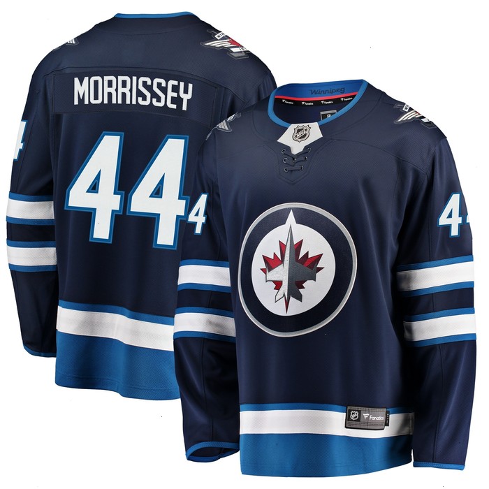 Josh Morrissey Winnipeg Jets Fanatics Branded Breakaway Replica Jersey - Navy