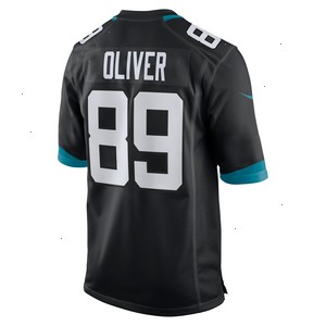 Josh Oliver Jacksonville Jaguars Nike Game Jersey - Black