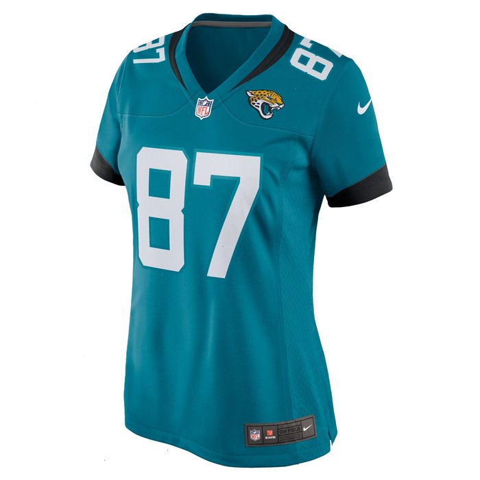 Josh Pederson Jacksonville Jaguars Nike Women's Team Game Jersey - Teal