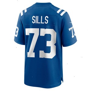 Josh Sills Indianapolis Colts Nike Team Game Jersey - Royal