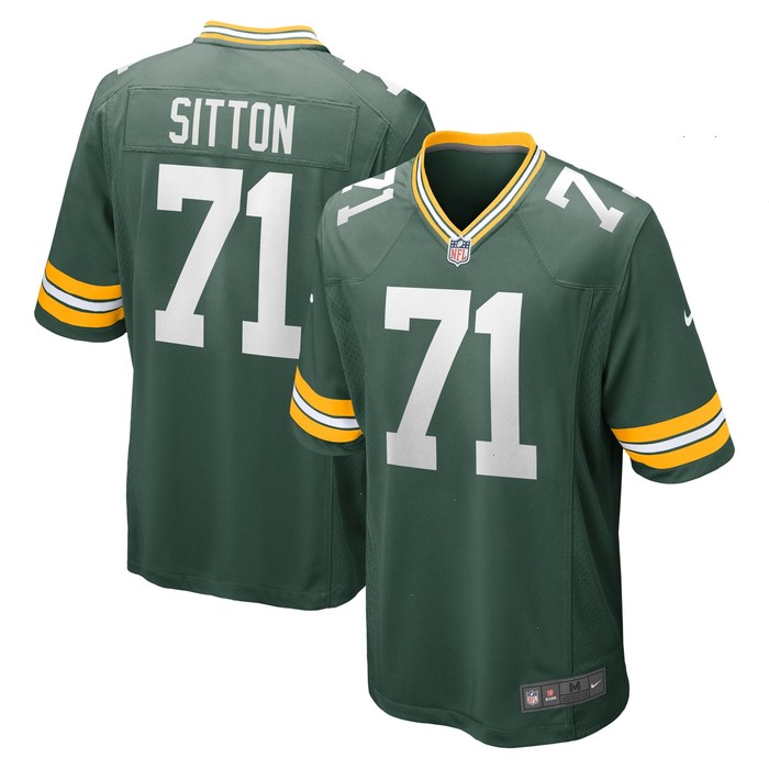 Josh Sitton Green Bay Packers Nike Retired Game Jersey - Green