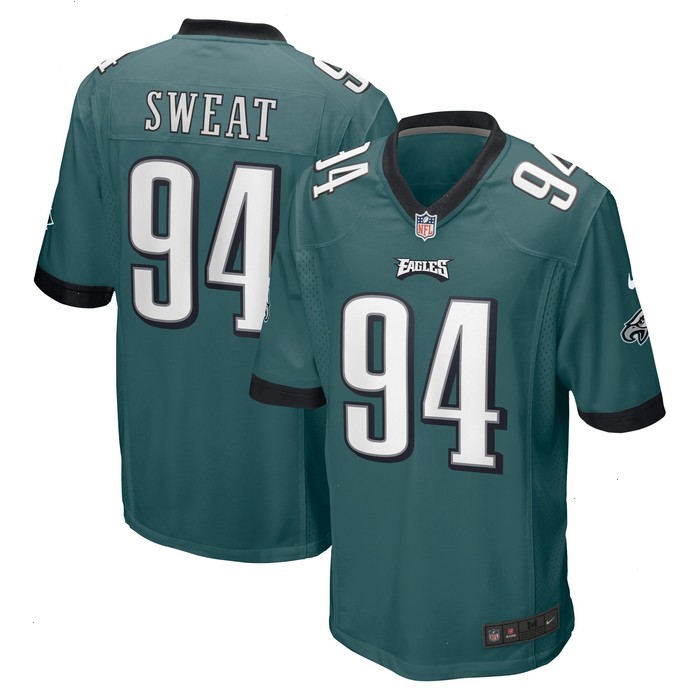 Josh Sweat Philadelphia Eagles Nike Game Jersey - Midnight Green