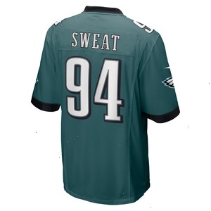 Josh Sweat Philadelphia Eagles Nike Game Jersey - Midnight Green