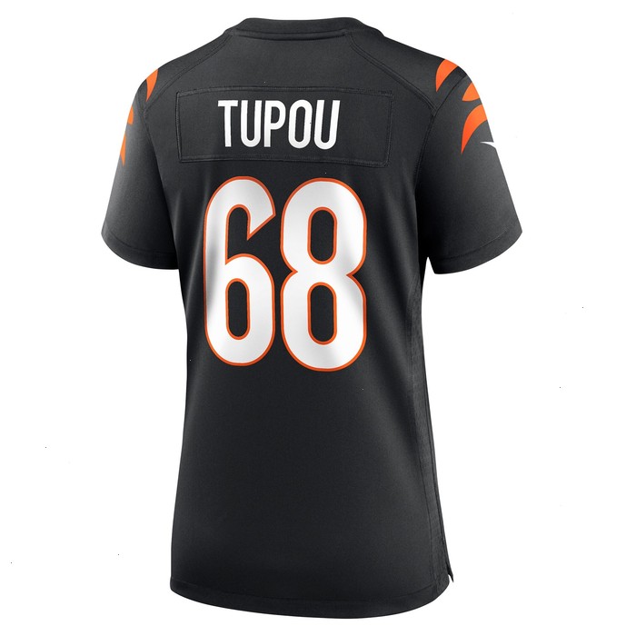 Josh Tupou Cincinnati Bengals Nike Women's Game Player Jersey - Black