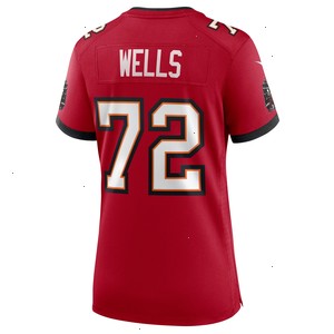 Josh Wells Tampa Bay Buccaneers Nike Women's Game Jersey - Red