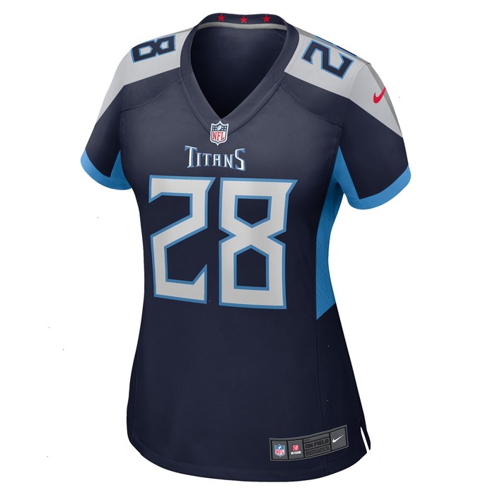 Joshua Kalu Tennessee Titans Nike Women's Game Player Jersey - Navy