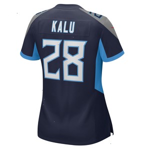 Joshua Kalu Tennessee Titans Nike Women's Game Player Jersey - Navy