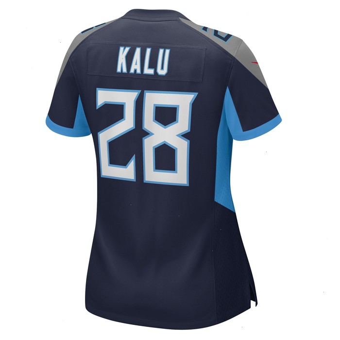 Joshua Kalu Tennessee Titans Nike Women's Game Player Jersey - Navy