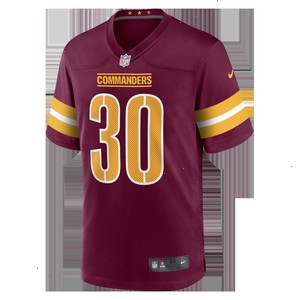 Joshua Kalu Washington Commanders Nike Game Jersey - Burgundy