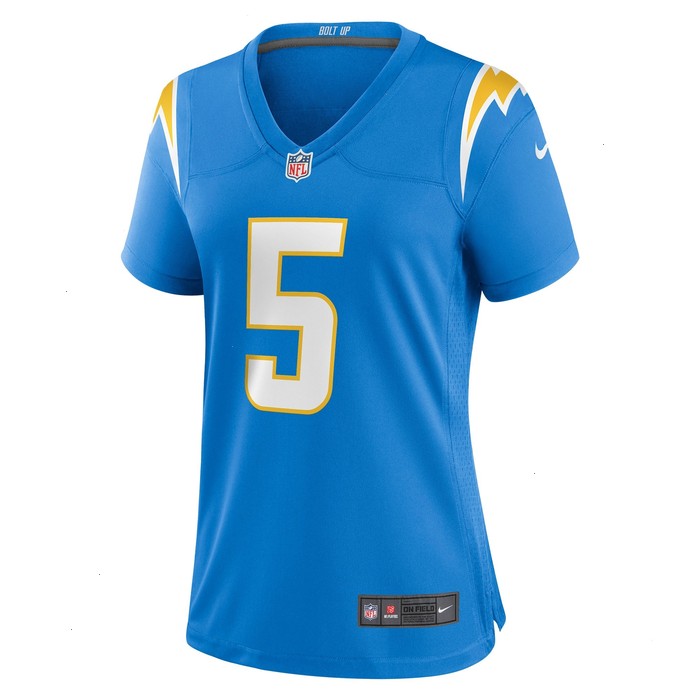 Joshua Palmer Los Angeles Chargers Nike Women's Game Player Jersey - Powder Blue