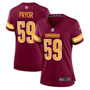 Joshua Pryor Washington Commanders Nike Women's Team Game Jersey - Burgundy