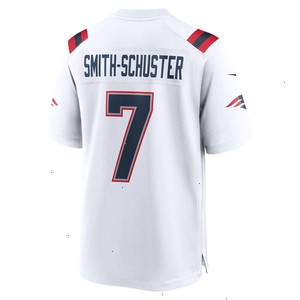 JuJu Smith-Schuster New England Patriots Nike Game Player Jersey - { White