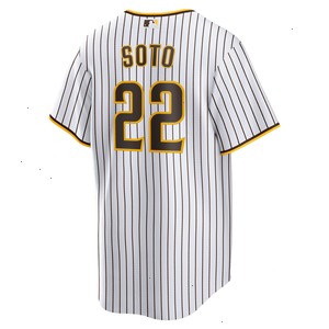 Juan Soto San Diego Padres Nike Home Replica Player Jersey - White/Brown