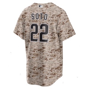 Juan Soto San Diego Padres Nike USMC Alternate Replica Player Jersey - Camo