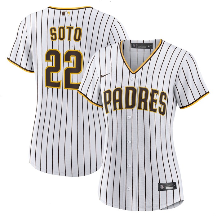 Juan Soto San Diego Padres Nike Women's Home Replica Player Jersey - White/Brown