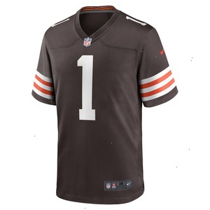 Juan Thornhill Cleveland Browns Nike Team Game Jersey - Brown