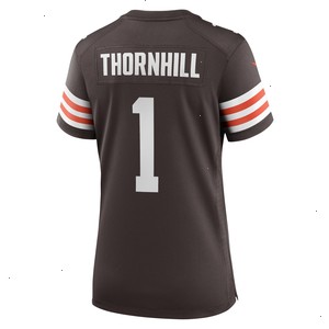 Juan Thornhill Cleveland Browns Nike Women's Nike Women's All Player Jersey - Brown