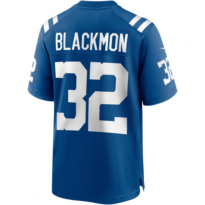 Julian Blackmon Indianapolis Colts Nike Game Jersey - Royal