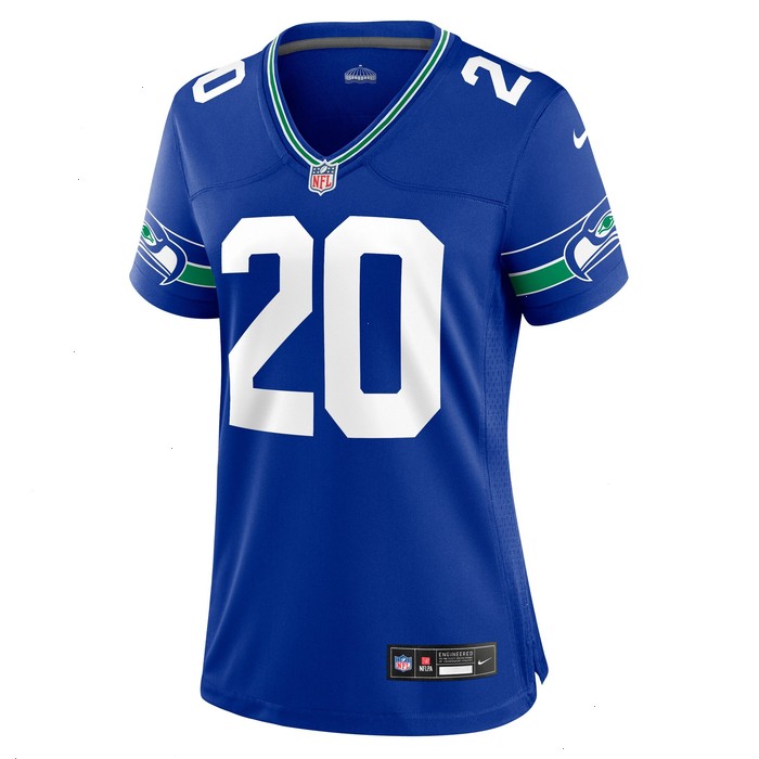 Julian Love Seattle Seahawks Nike Women's Throwback Player Game Jersey - Royal