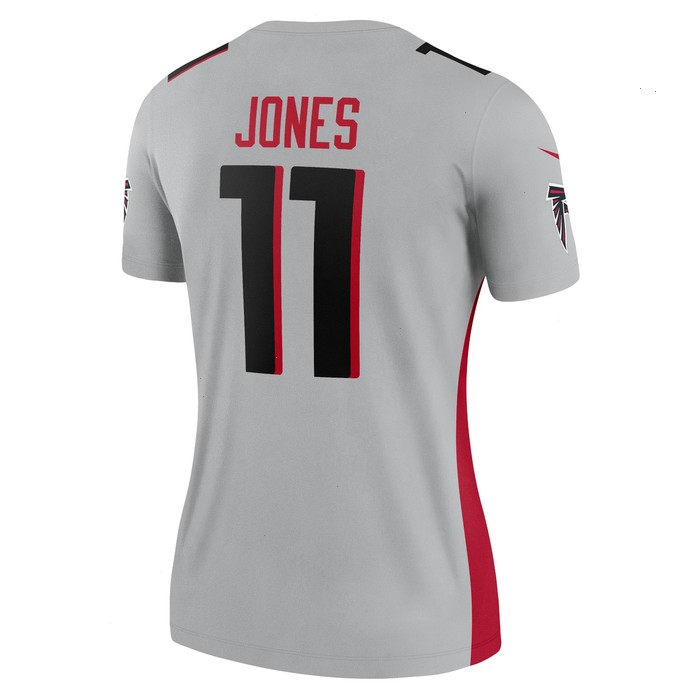 Julio Jones Atlanta Falcons Nike Women's Inverted Legend Jersey - Silver