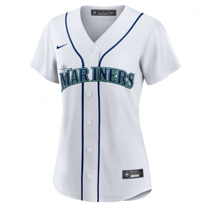 Julio Rodriguez Seattle Mariners Nike Women's Home Replica Player Jersey - White