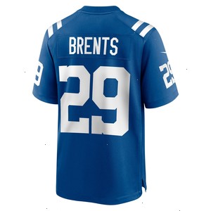 Julius Brents Indianapolis Colts Nike Team Game Jersey - Royal