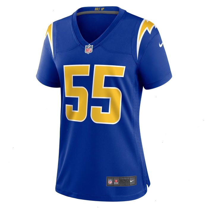 Junior Seau Los Angeles Chargers Nike Women's Retired Game Jersey - Royal