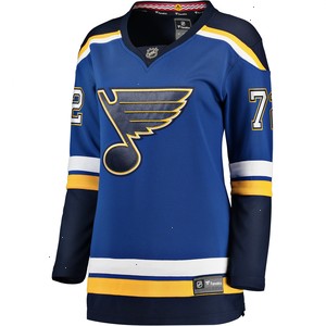 Justin Faulk St. Louis Blues Fanatics Branded Women's Home Breakaway Player Jersey - Blue