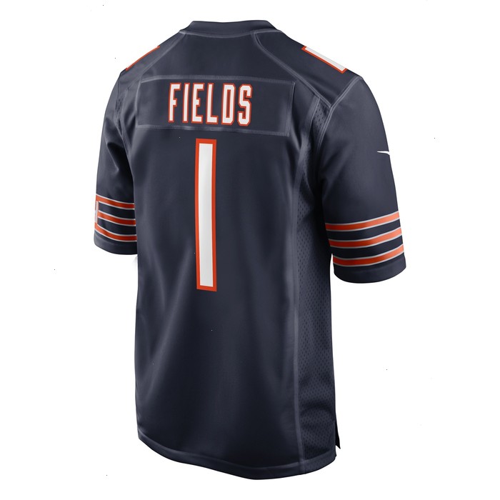 Justin Fields Chicago Bears Nike Game Jersey - Navy